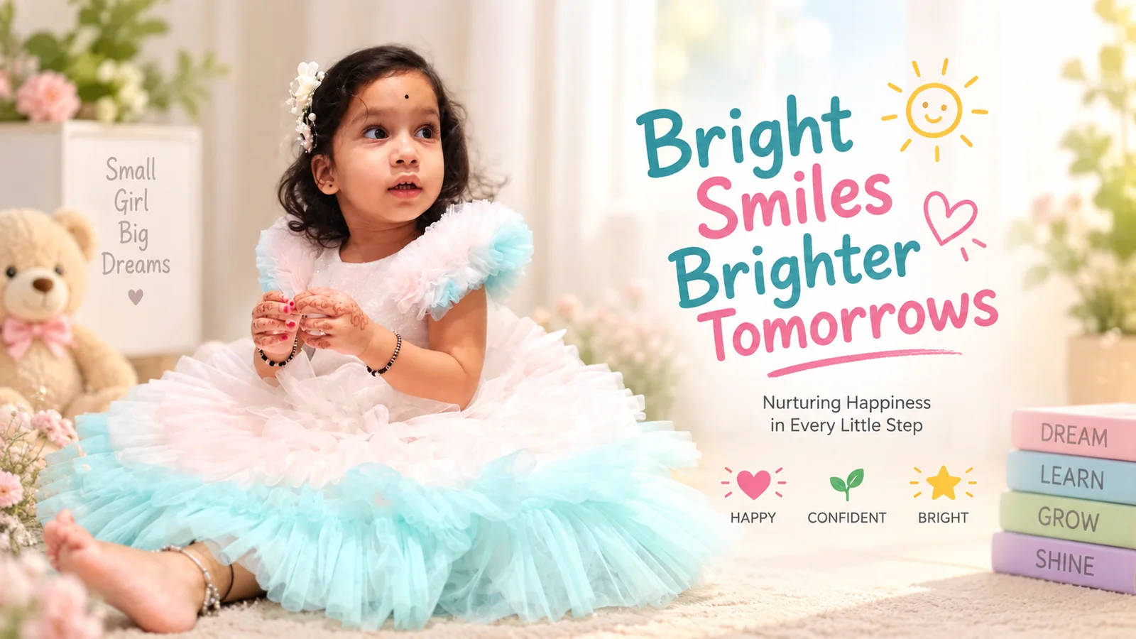 Small girl, big dreams — bright smiles and brighter tomorrows at Amyra Institute